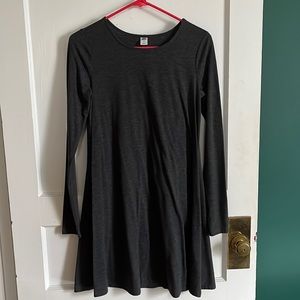 Old Navy Grey Swing Dress